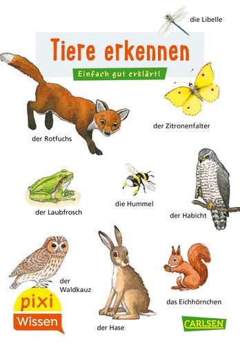 Pixi wissen 5 tiere - ve,