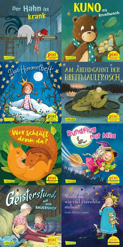 Pixi 8er set 292 schlaf - pixi-8er-set, 292:
